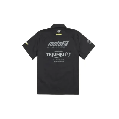 Triumph MOTO2™ Pit Gömlek Siyah